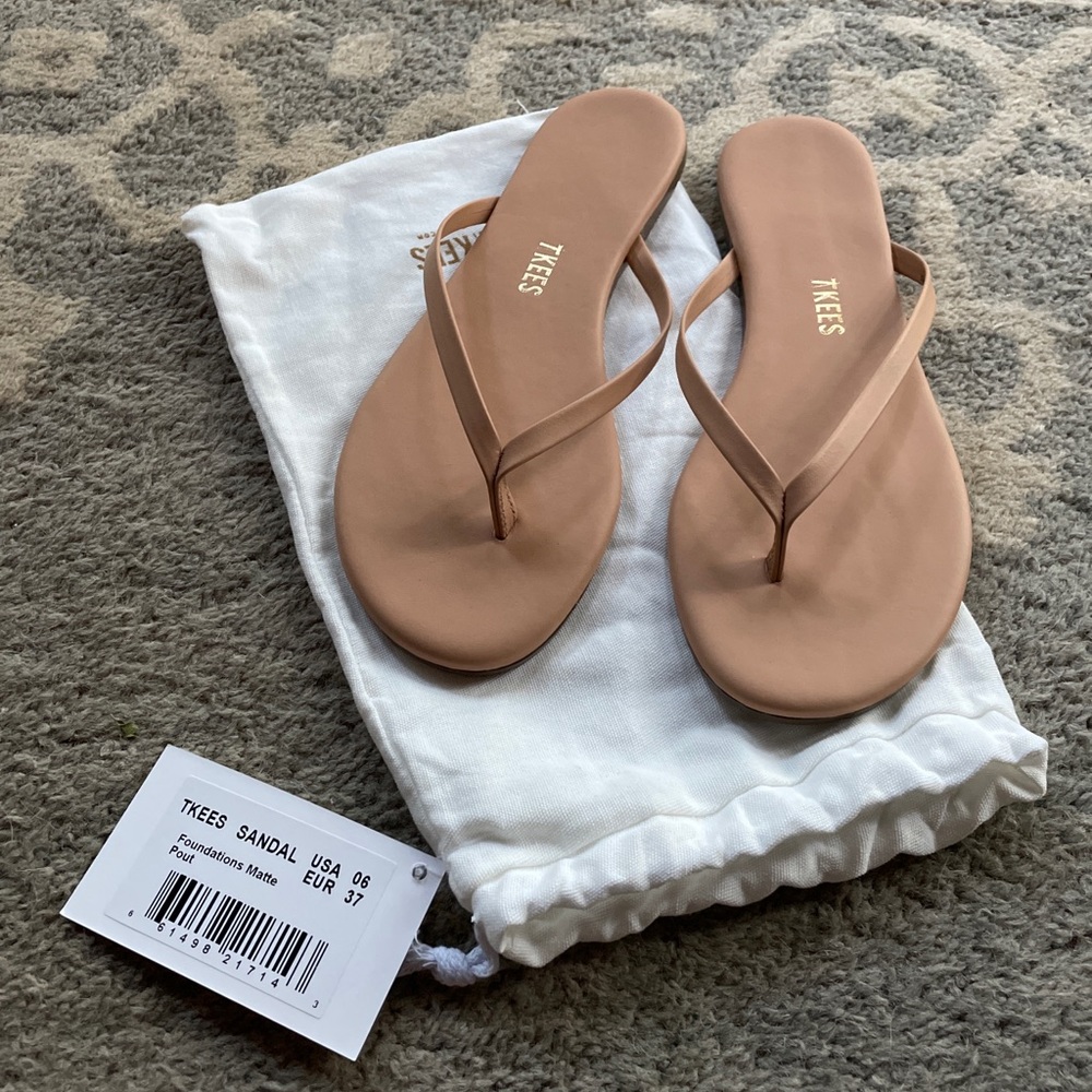 Tkees Nudes Pout, size 6, NWT